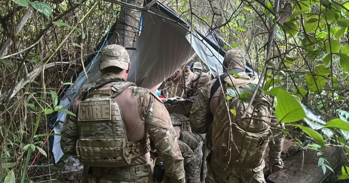 Operação volta a desmontar acampamentos de facção criminosa com base em Maragogipe