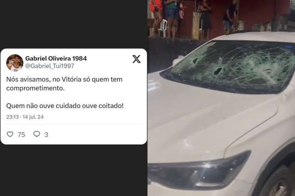 O PAU CANTOU: Jogadores do Vitória vistos em bar, carros destruídos!