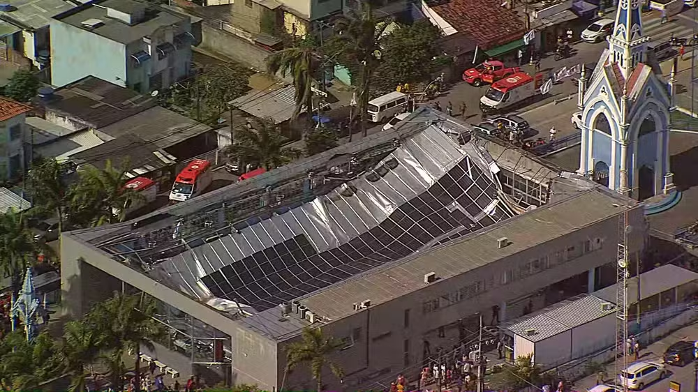 Veja Santuário do Morro da Conceição, onde teto desabou e deixou mortos e feridos