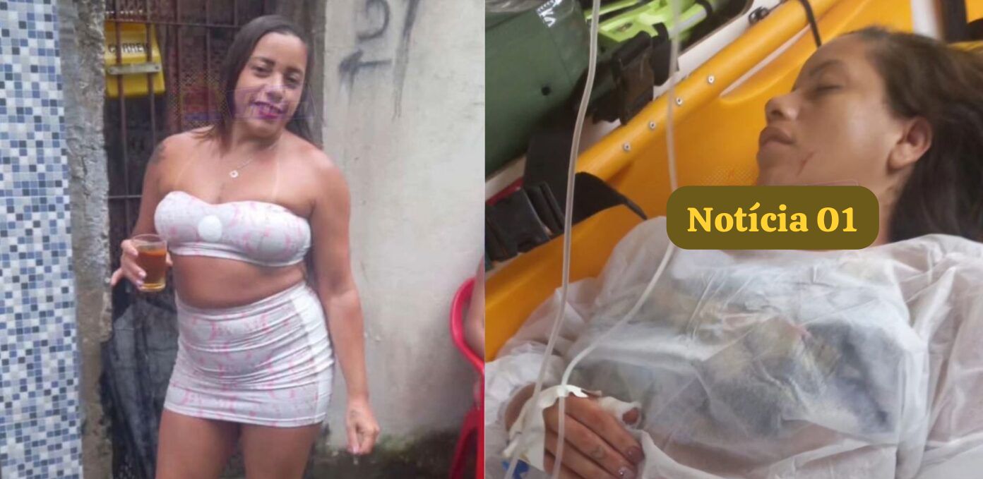 Mulher leva vários golpes de facão do namorado após comemoração de aniversário