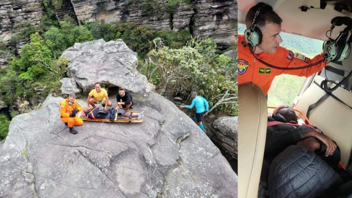 Turista francês é resgatado depois de ser localizado na Chapada Diamantina