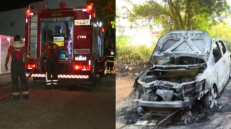 Incêndio no bairro do Rio Vermelho destruiu três carros