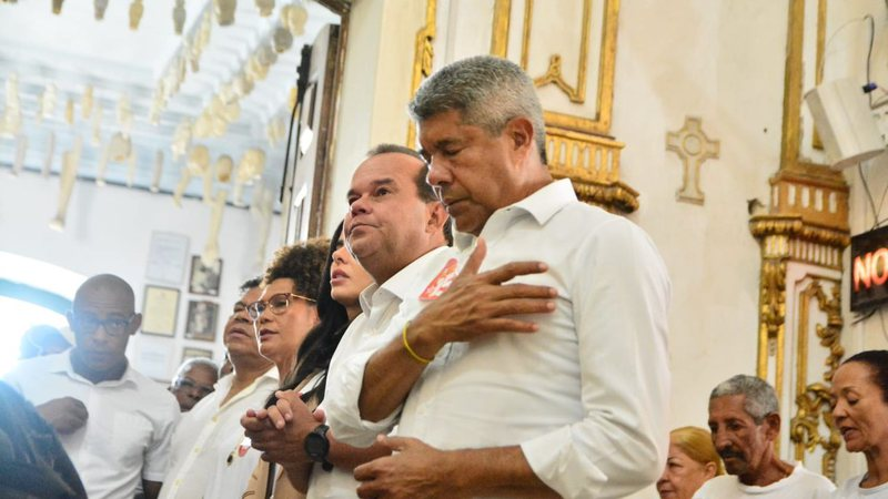 Geraldo Jr vai à Colina Sagrada na última sexta-feira antes do primeiro turno das eleições